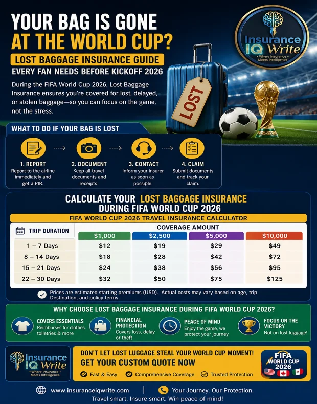 Lost Baggage Insurance During FIFA World Cup Lost Baggage Insurance During FIFA World Cup 2026: Essential Travel Protection for Every Fan