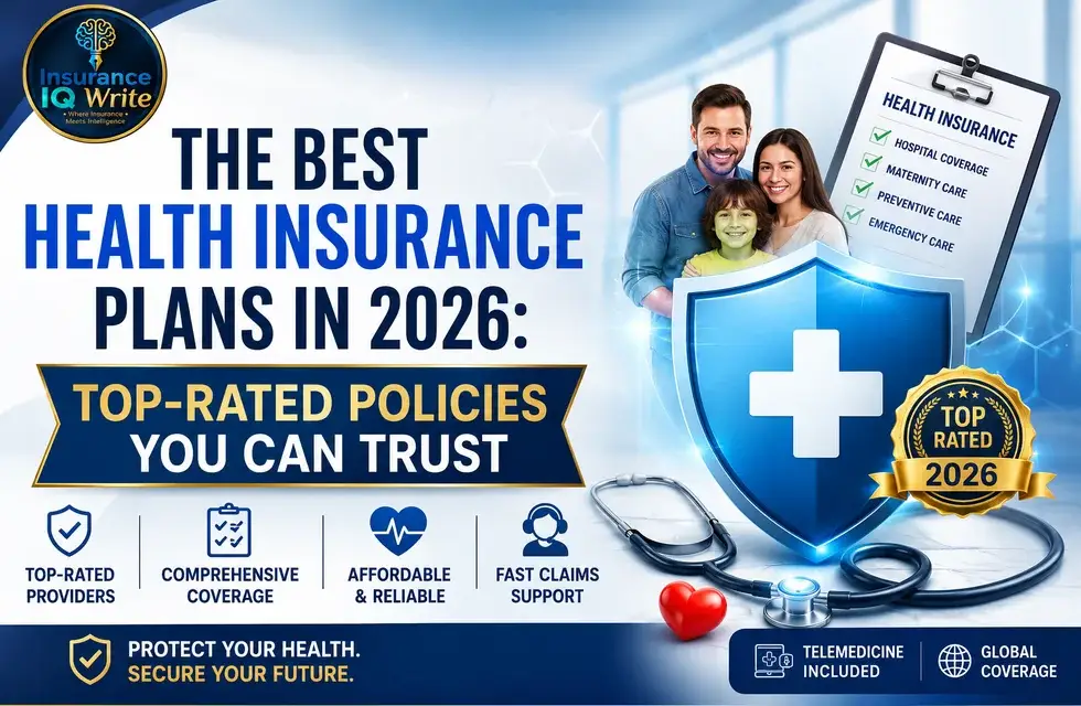 The Best Health Insurance Plans in 2026 featuring top-rated policies, trusted providers, comprehensive coverage, digital healthcare, and family protection.